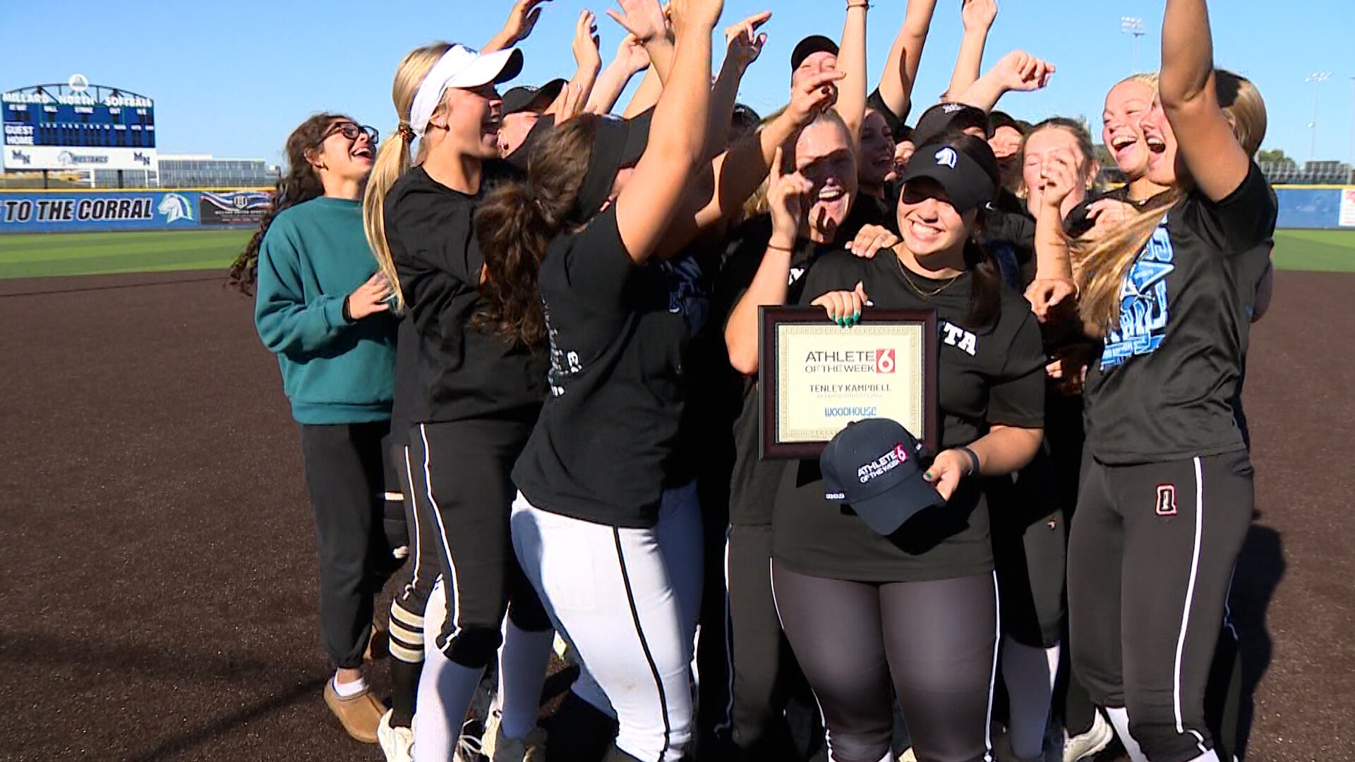 Athlete of the week: Millard North softball’s Tenley Kampbell