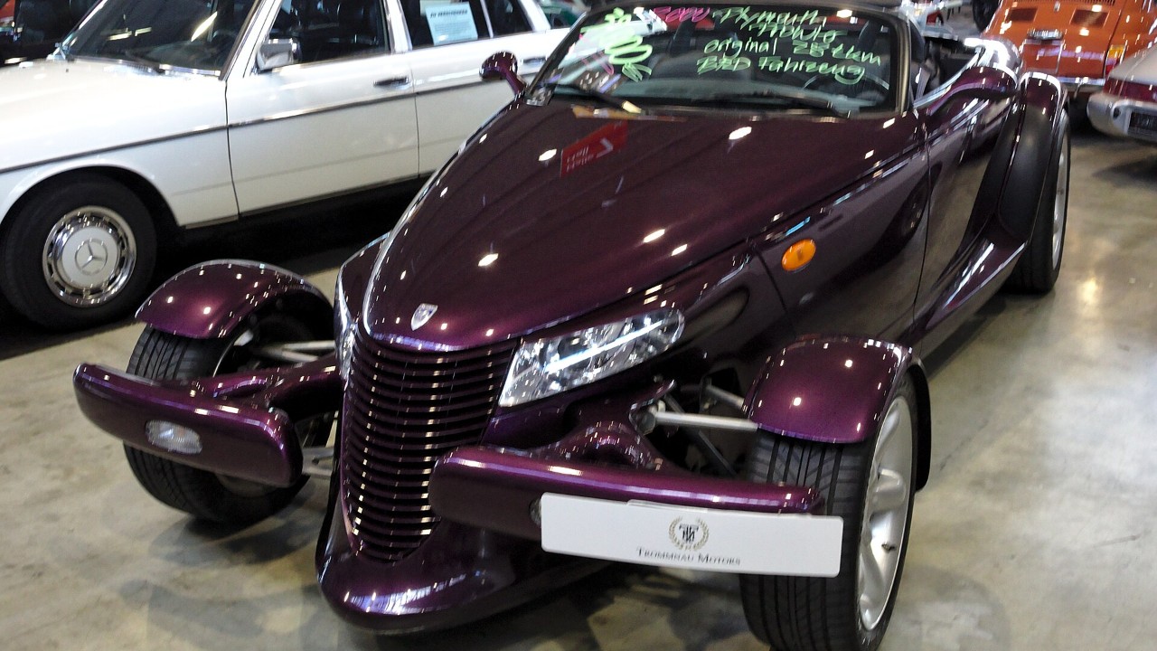 The Plymouth Prowler went from a 1993 Detroit show car to 11,702 ...
