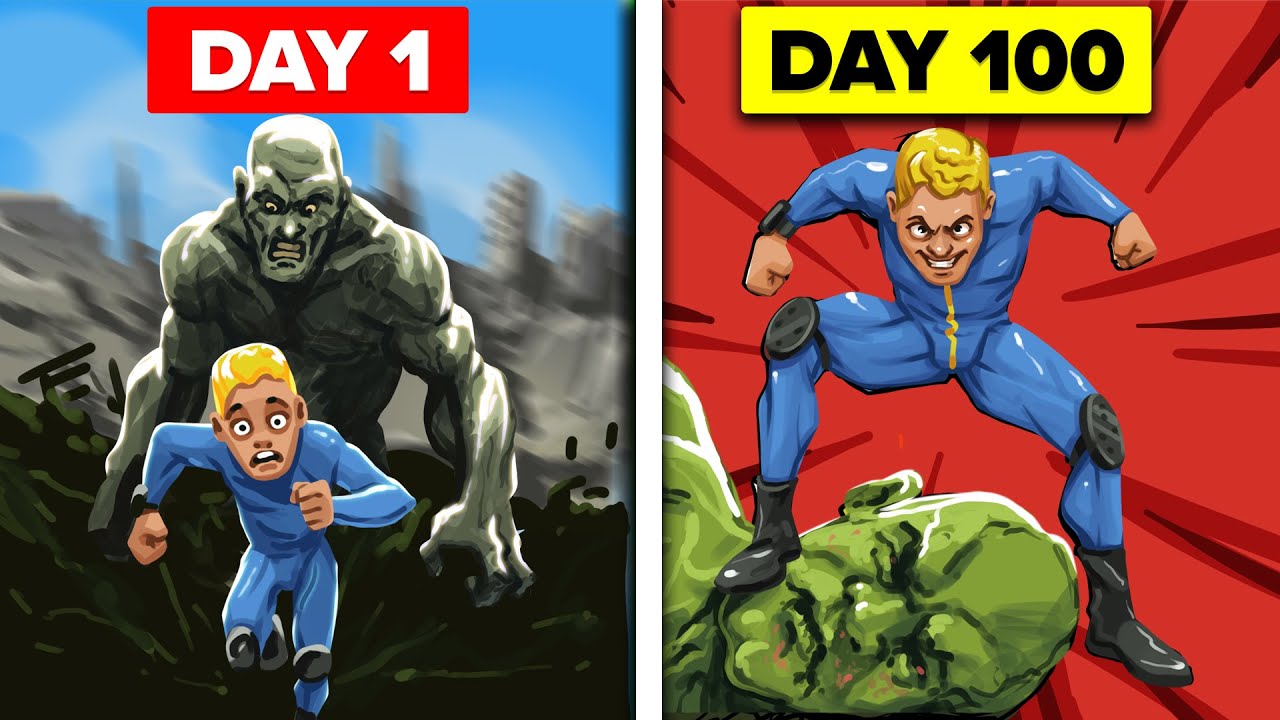 I survived 100 days of FALLOUT (not Minecraft)