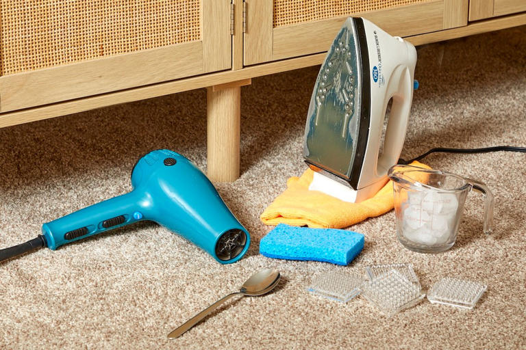 How to get furniture dents out of your carpet
