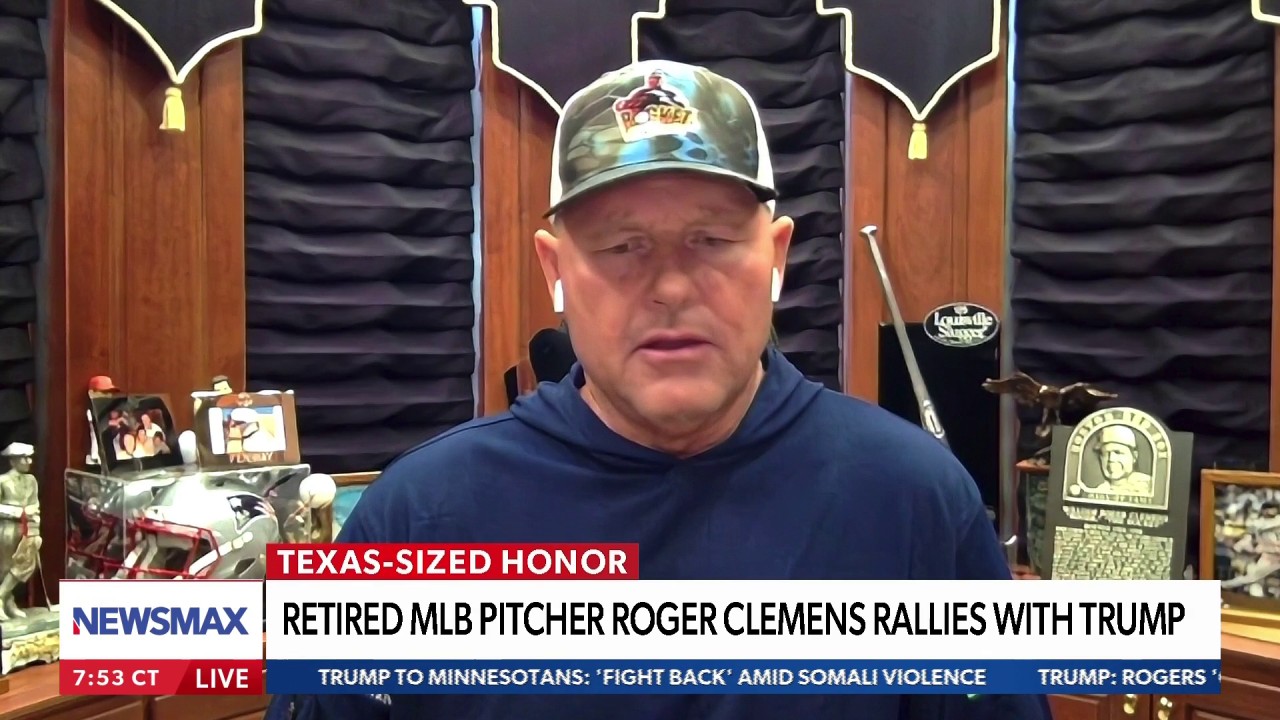 Former MLB pitcher Roger Clemens opens up about receiving the ...