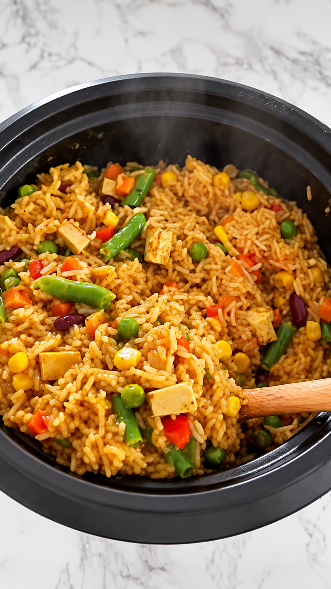 How to make easy one-pot vegetable rice at home?