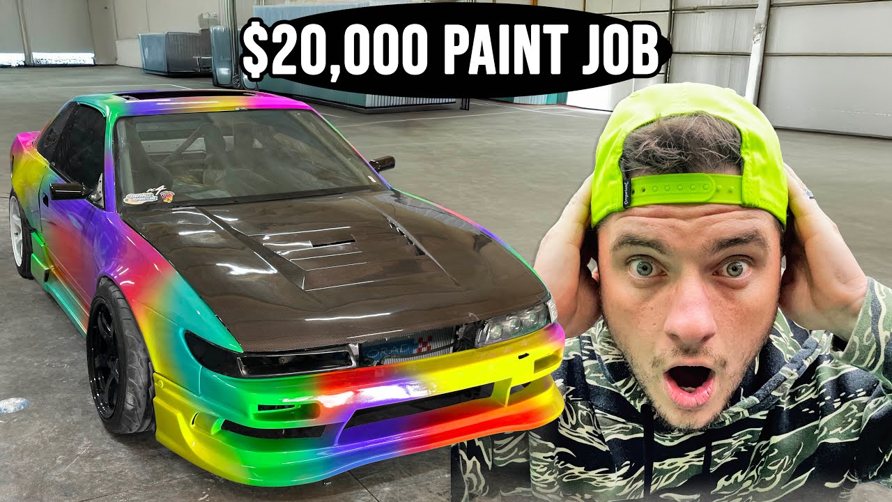Revealing my insane custom paint color for my 240SX!