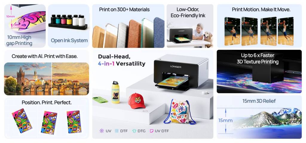 Longer begins shipping ePrint UV printers to crowdfunding backers
