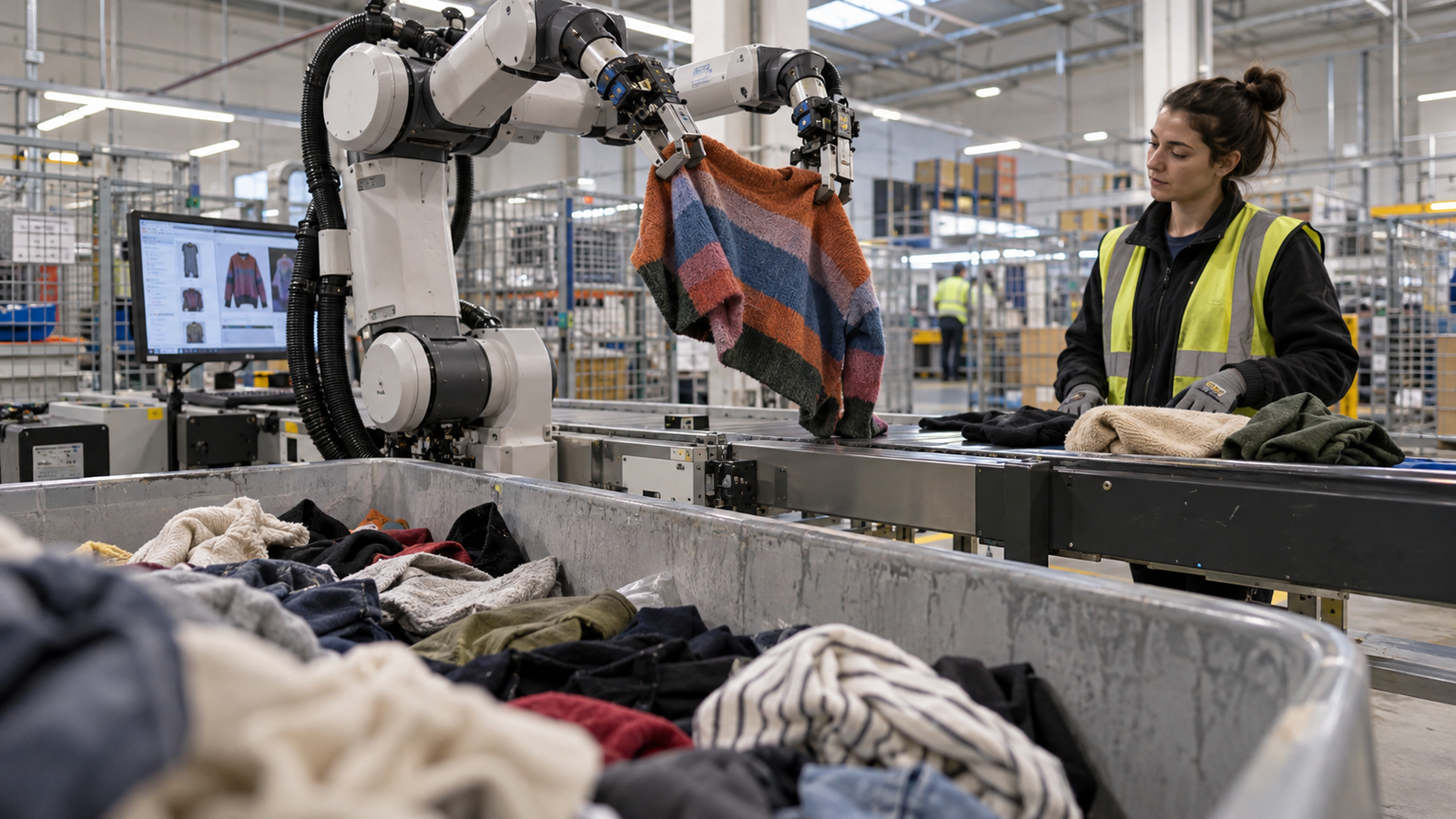Zalando affida i resi ai robot: ecco come riconoscono i capi