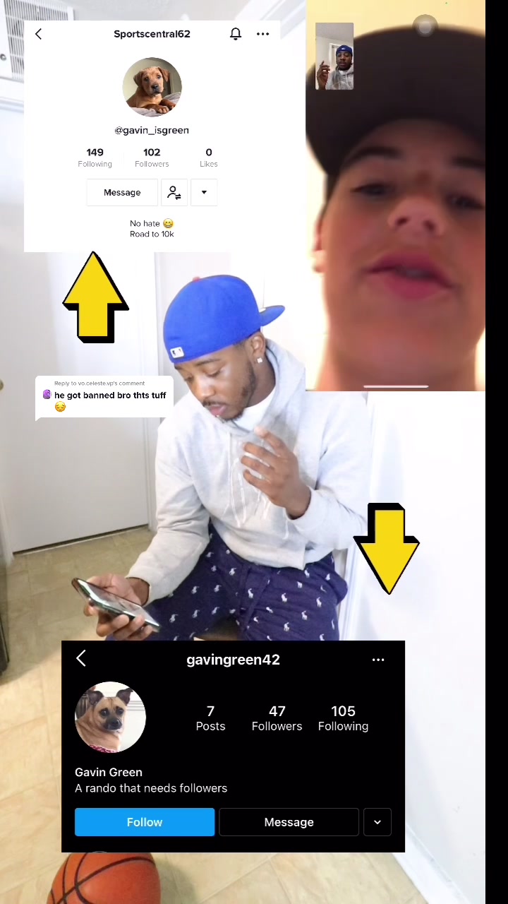Reply to .celeste.vp FaceTime call after he was banned