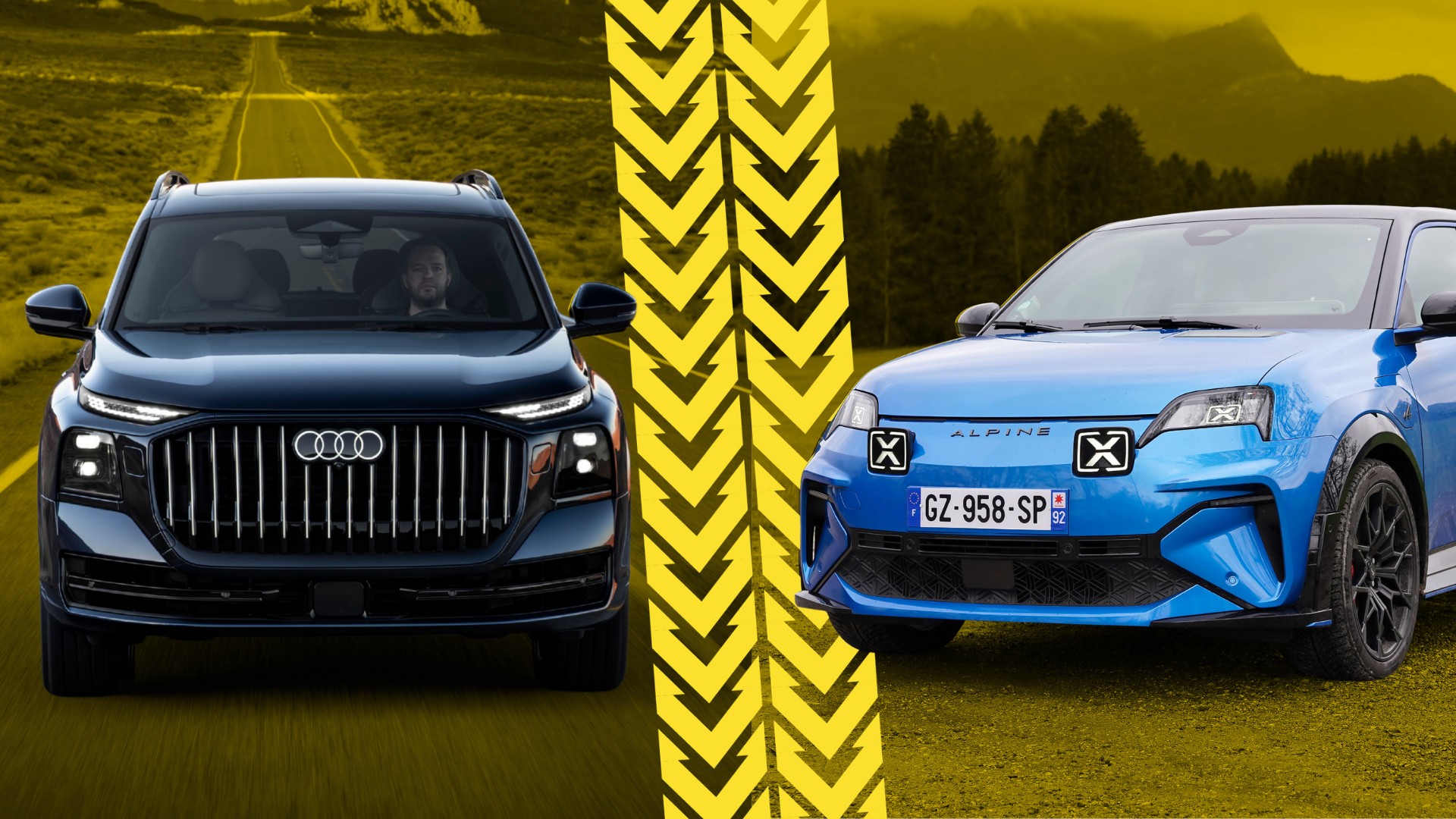 Audi Q9 vs Alpine A290