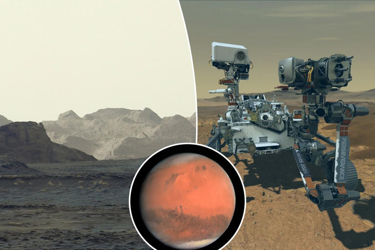 See sunrise on Mars in breathtaking new NASA images as mysterious ...