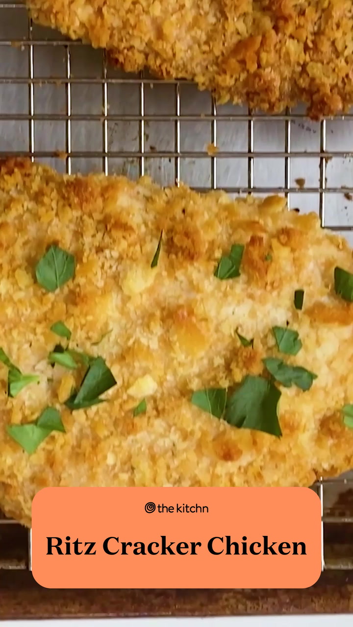 How to make crispy, juicy Ritz cracker chicken