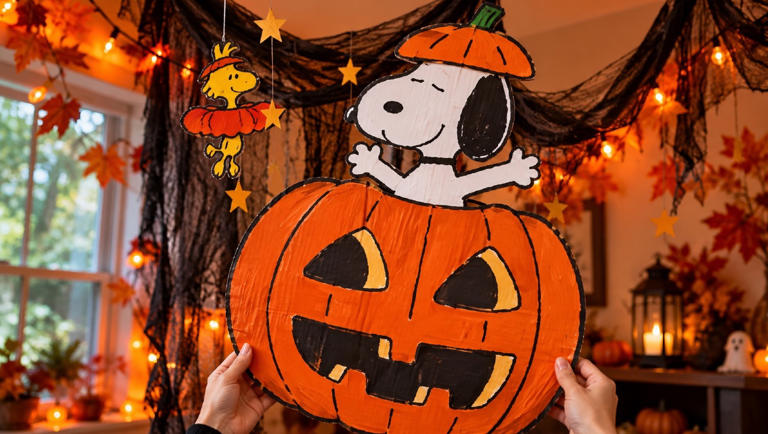 Halloween 2026: ¿Cómo hacer una figura de Snoopy saliendo de una ...