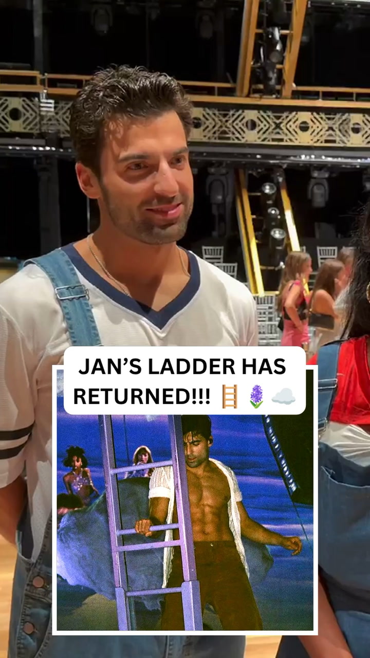 Jan Ravnik brings back his Taylor Swift ladder on ‘Dancing with the Stars’
