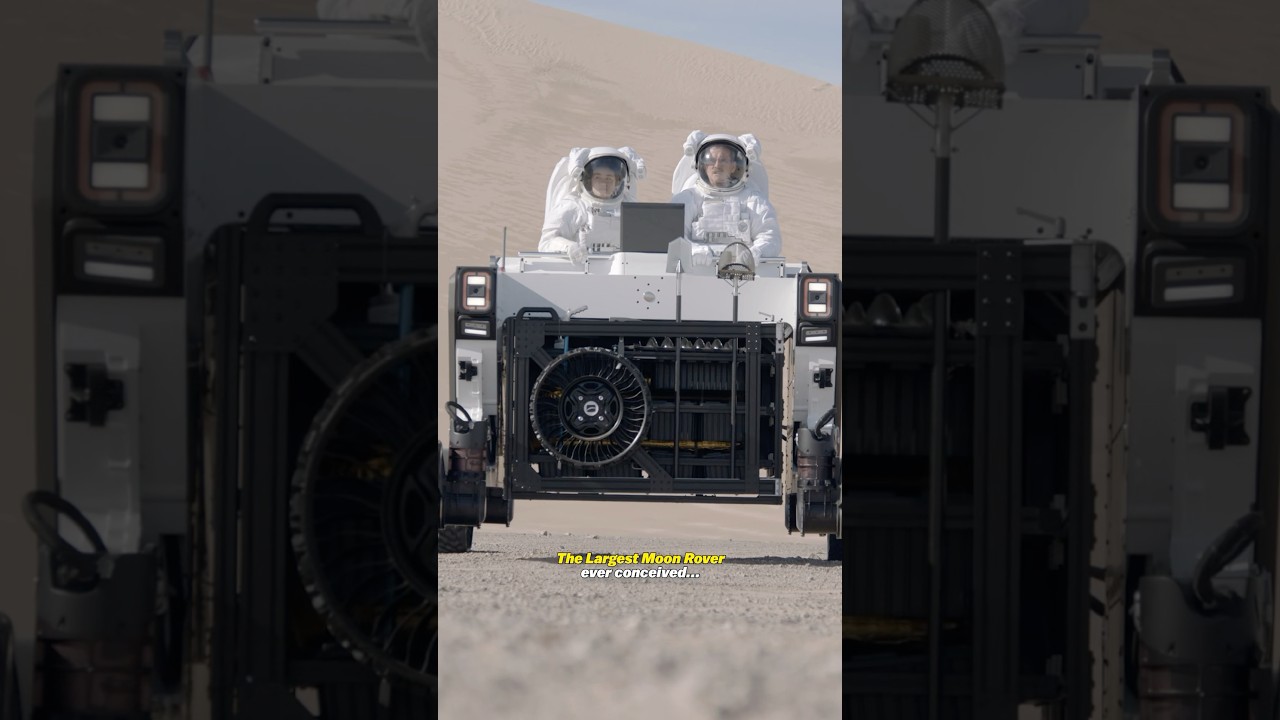 What happens when I test the moon rover?