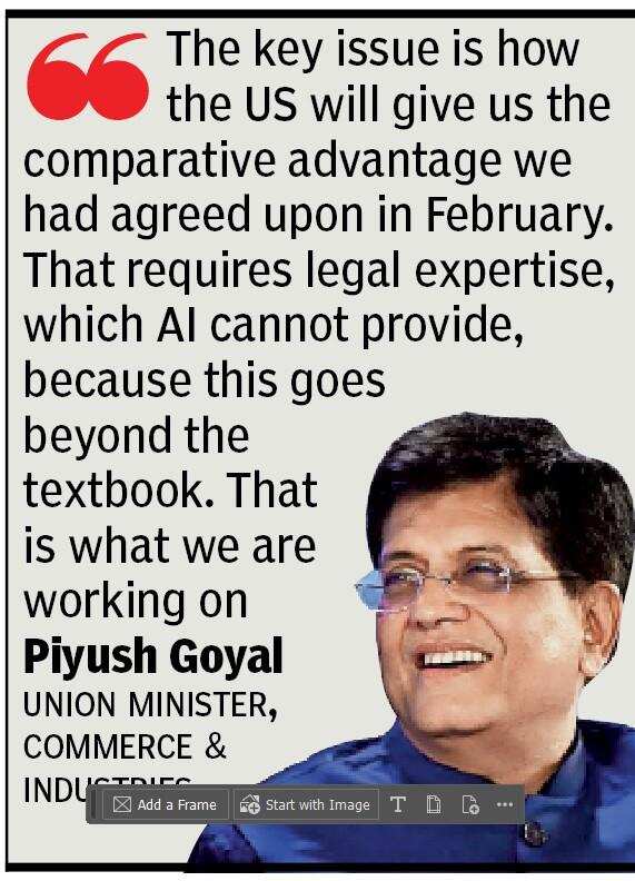 Every H-1B visa not granted is a big win for India: Goyal