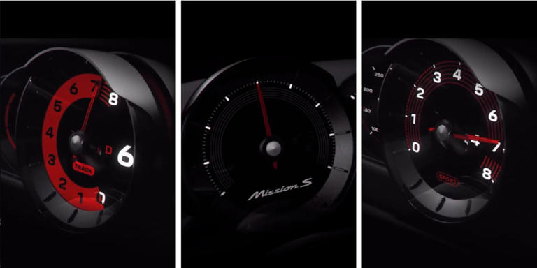 The Porsche Mission S supercar concept revs to 8000 RPM, teaser reveals
