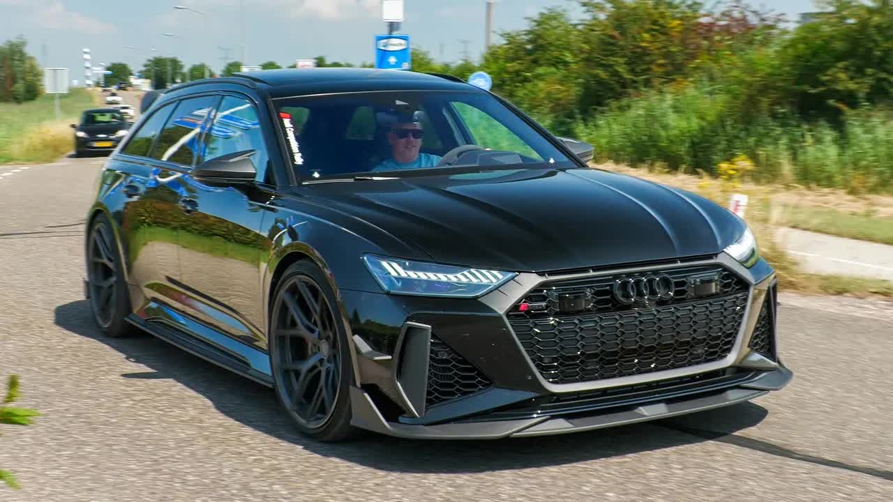 A 770 HP Audi RS7 joined the lineup, then the modified RS cars ...