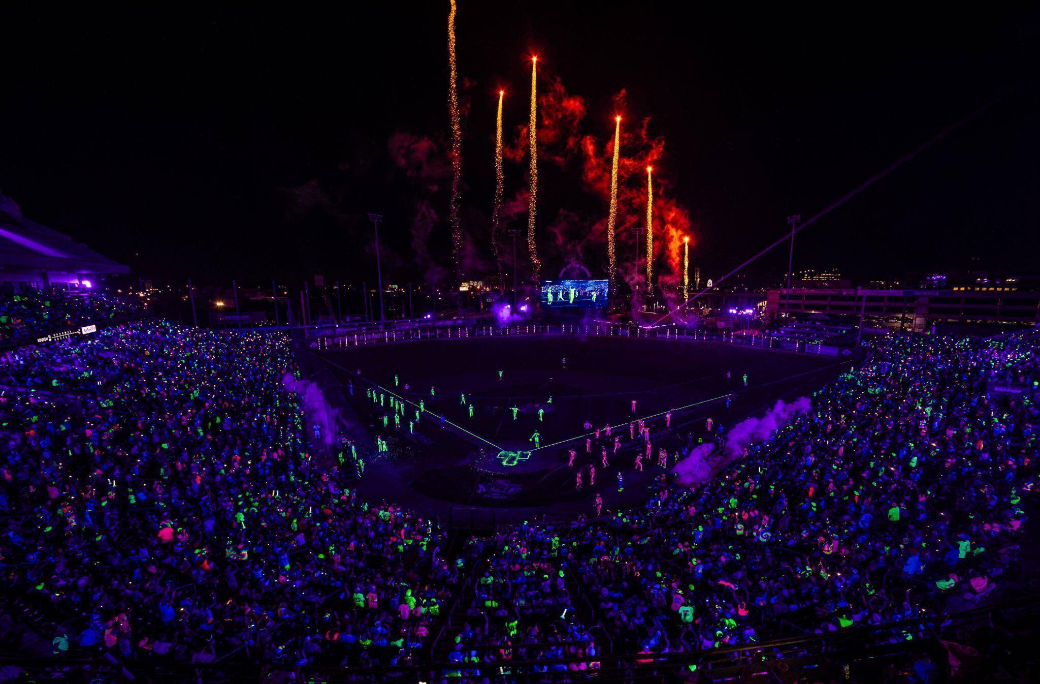 Cosmic baseball returning to Louisville Slugger Field in 2027 after ...