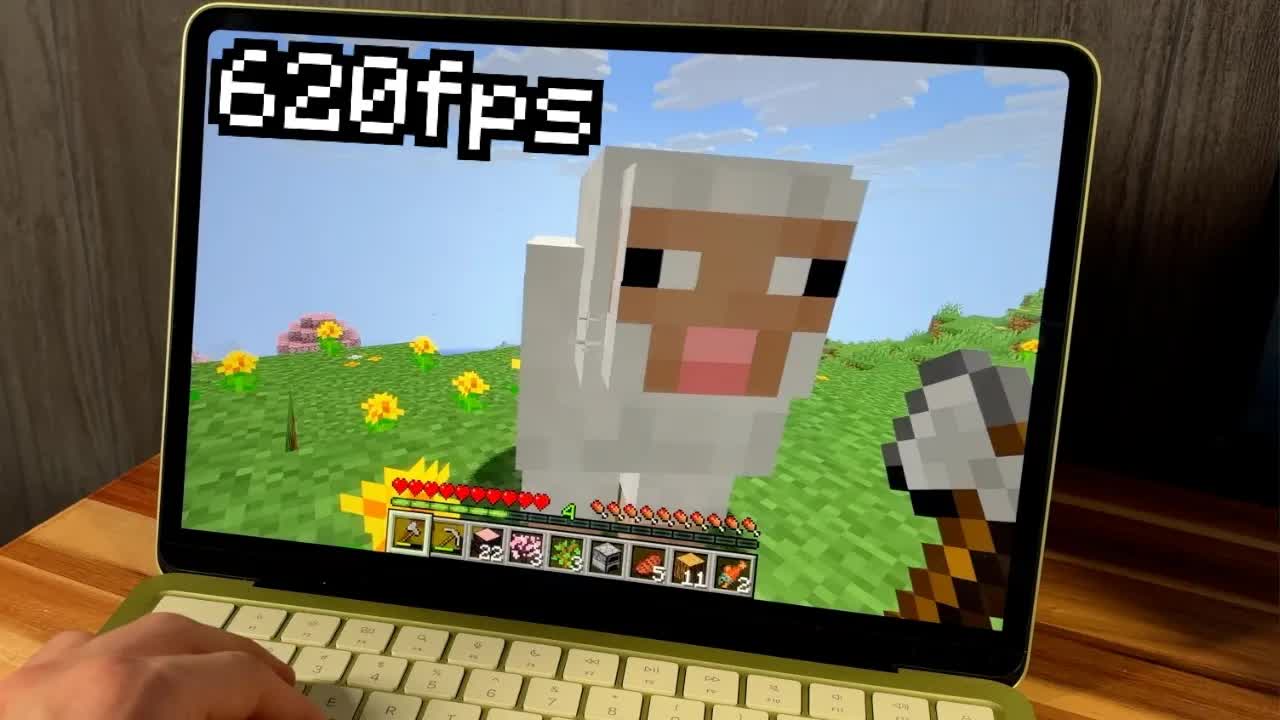 Minecraft mod triples FPS on macOS!