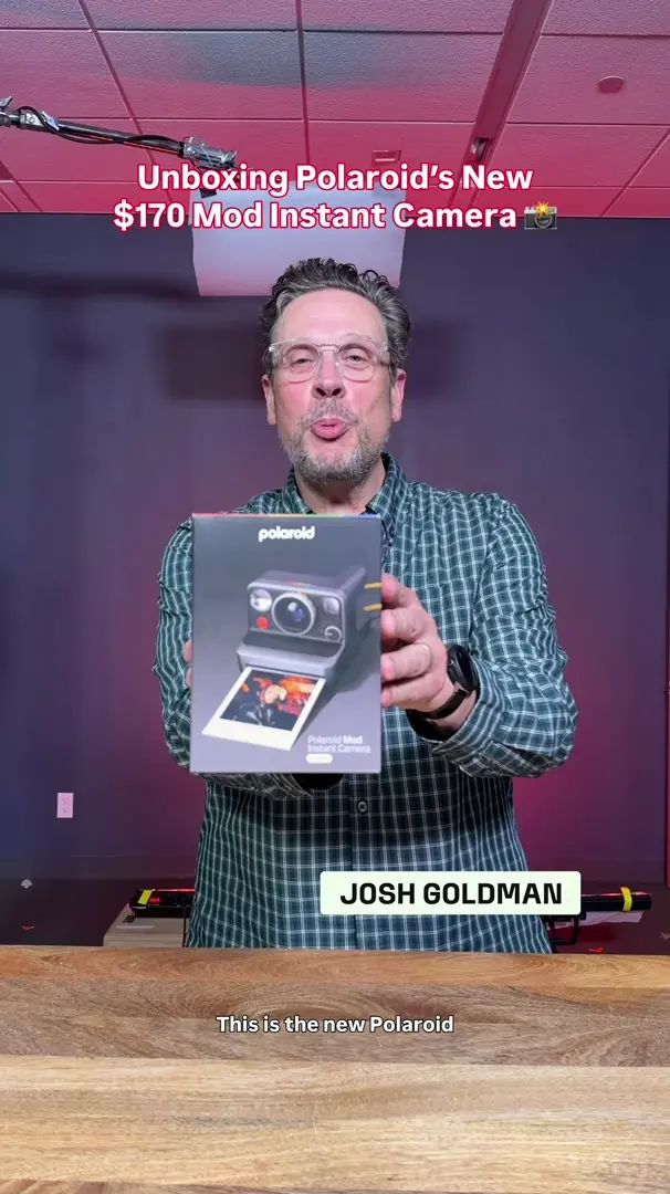 Unboxing the $170 Polaroid Mod instant camera