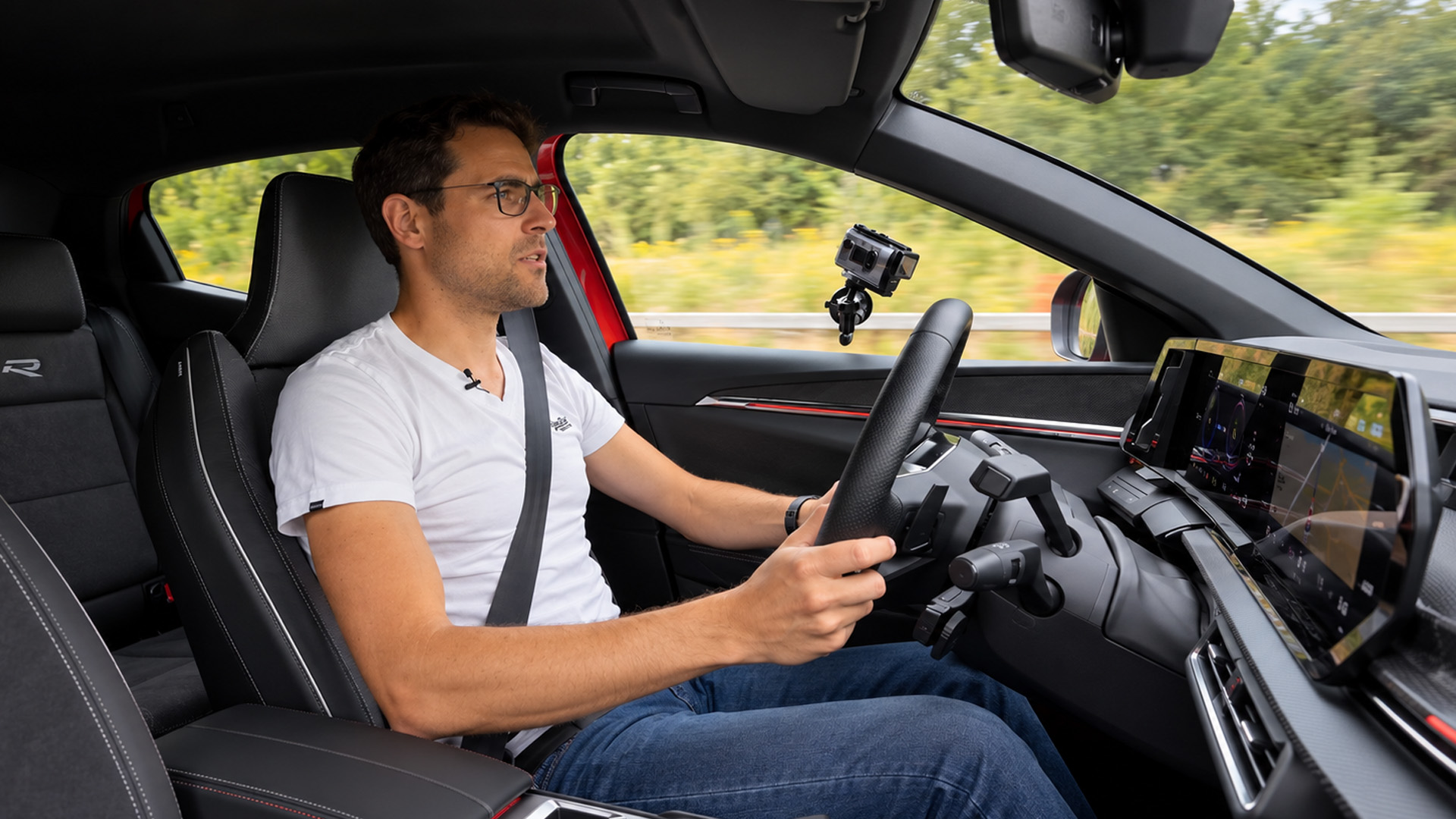 Renault Megane E-Tech electric tested for steering response in everyday ...
