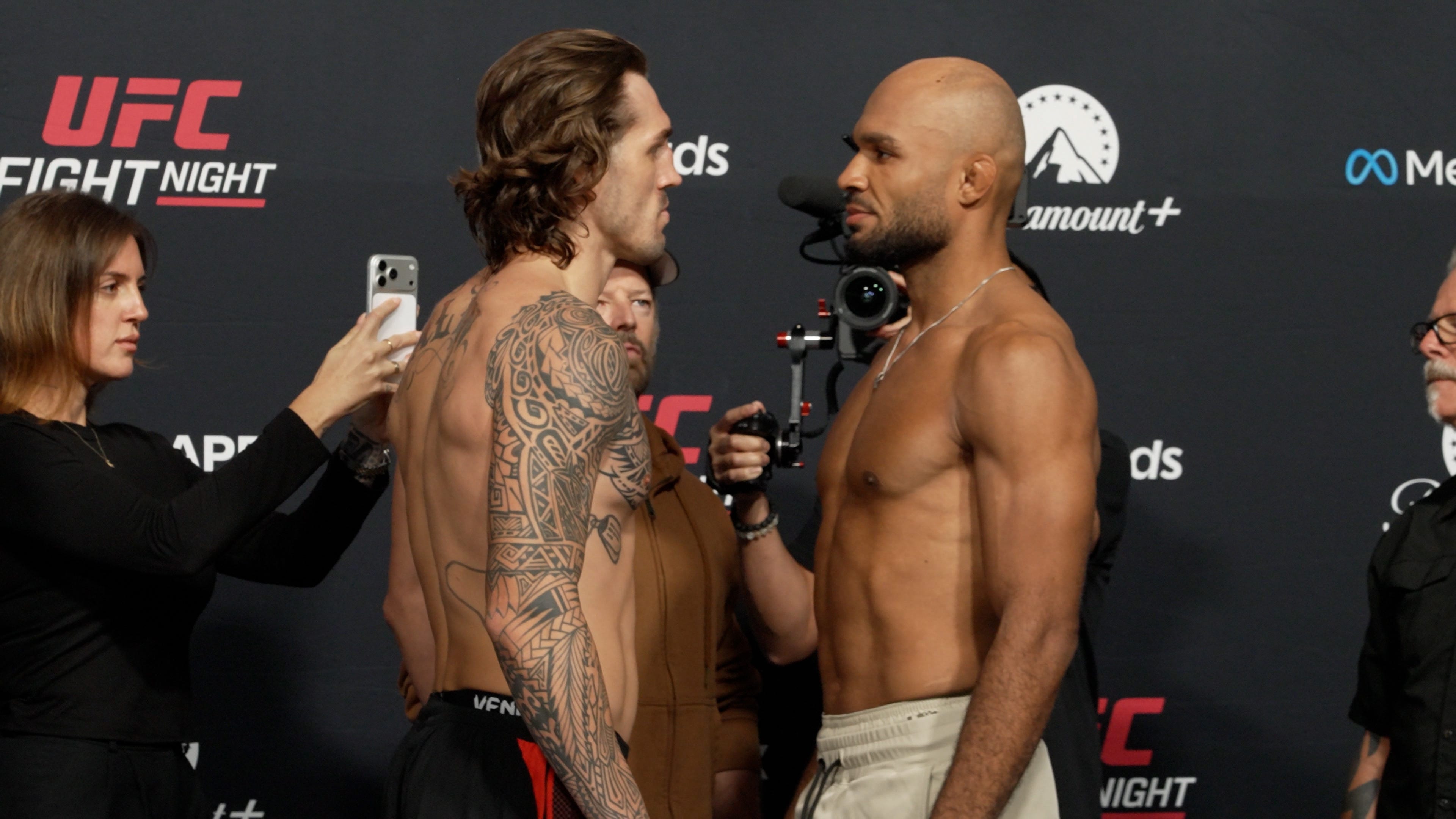 Video: UFC Fight Night 290 full card faceoffs with Allen vs. Duncan