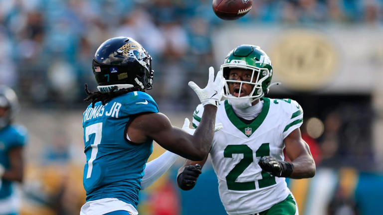 Brian Thomas Jr. is the Jaguars’ third receiver now, which makes him a ...