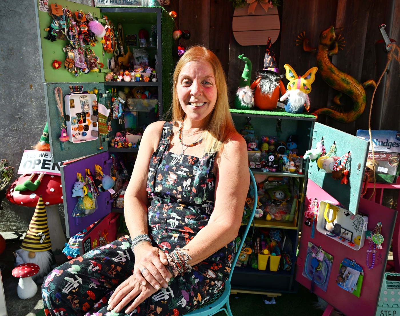 Trinket trade box brings joy, community spirit to Vallejo