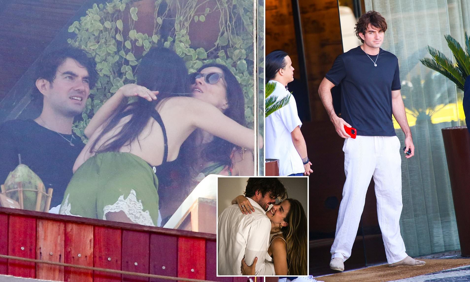 Conor Kennedy steps out in Rio ahead of wedding extravaganza to Brazilian pop star Giulia Be