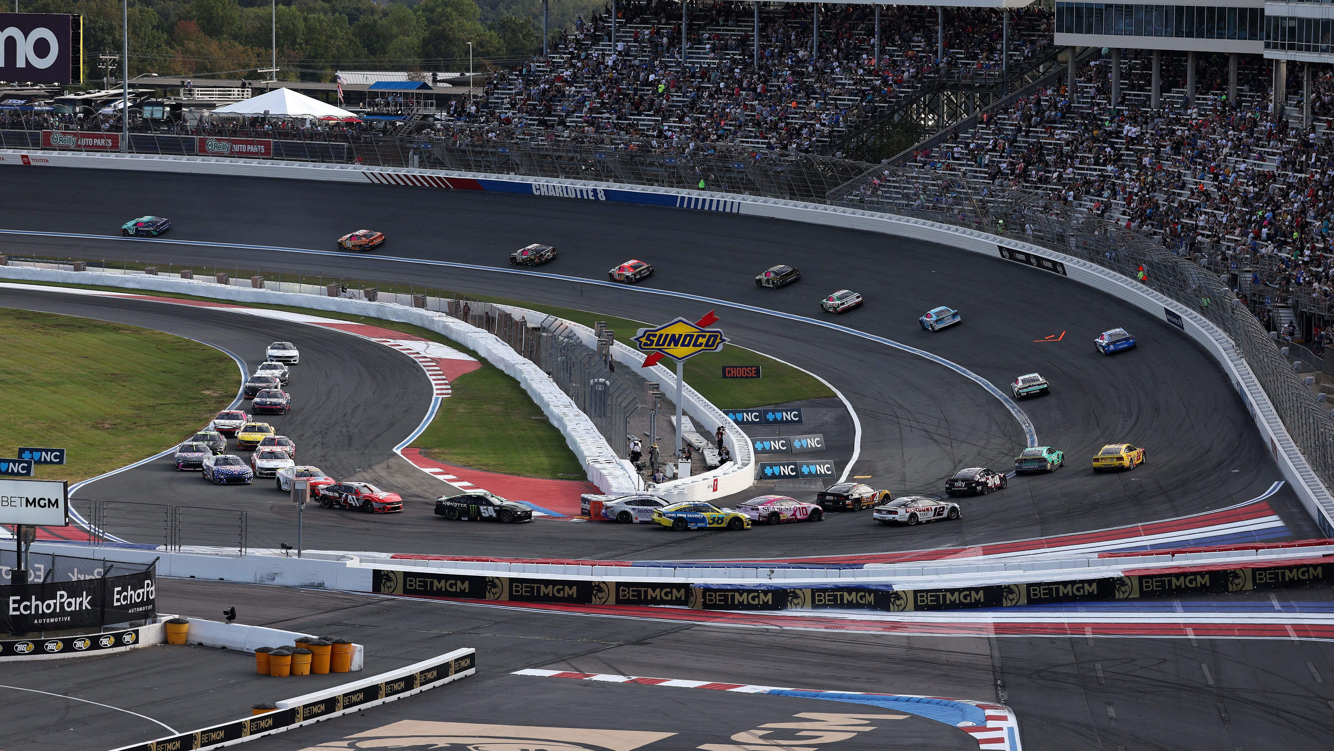 Why is NASCAR not racing on the Charlotte Roval this weekend?