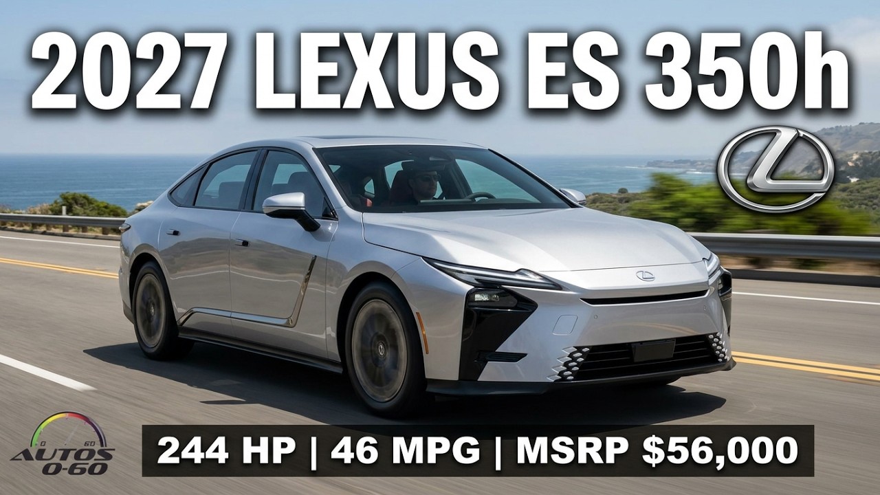 Lexus ES 350h Premium+ 2027 | Review completo, specs, MSRP $56,000 y ...