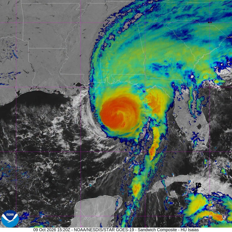 Hurricane Isaias makes landfall in Florida Panhandle as extreme weather ...
