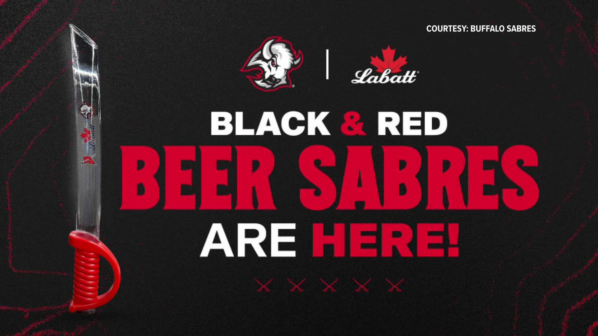 GoatHead Beer Sabre to be sold at all 'Black & Red' home games this season
