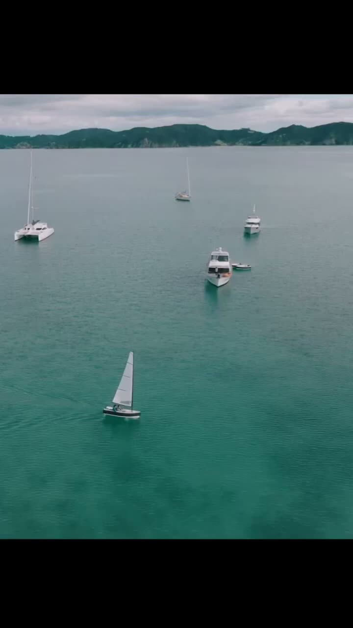 Our motorboat-sailboat!