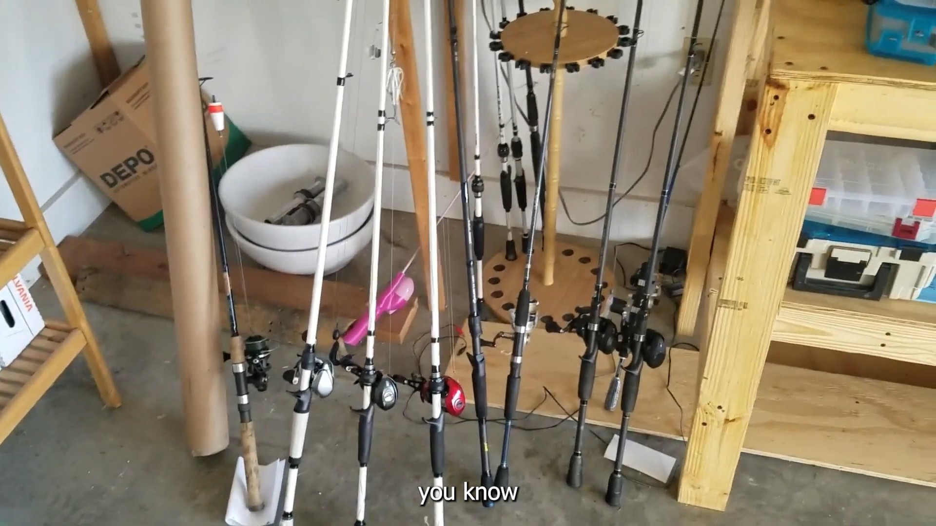 Fishing man-cave! (Organizing fishing tackle) part 2