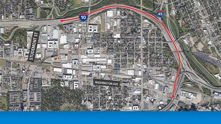 Katy Freeway HOV connector closes for years starting tonight. Here's how to get around it
