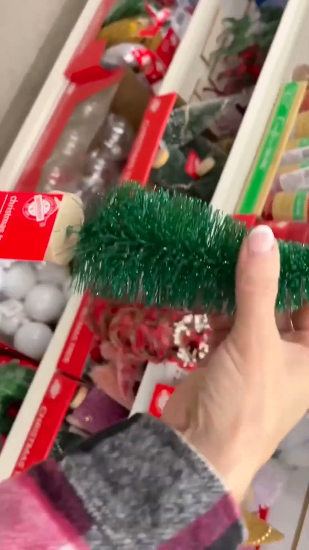 Grab a Dollar Tree mini tree 🌲👀