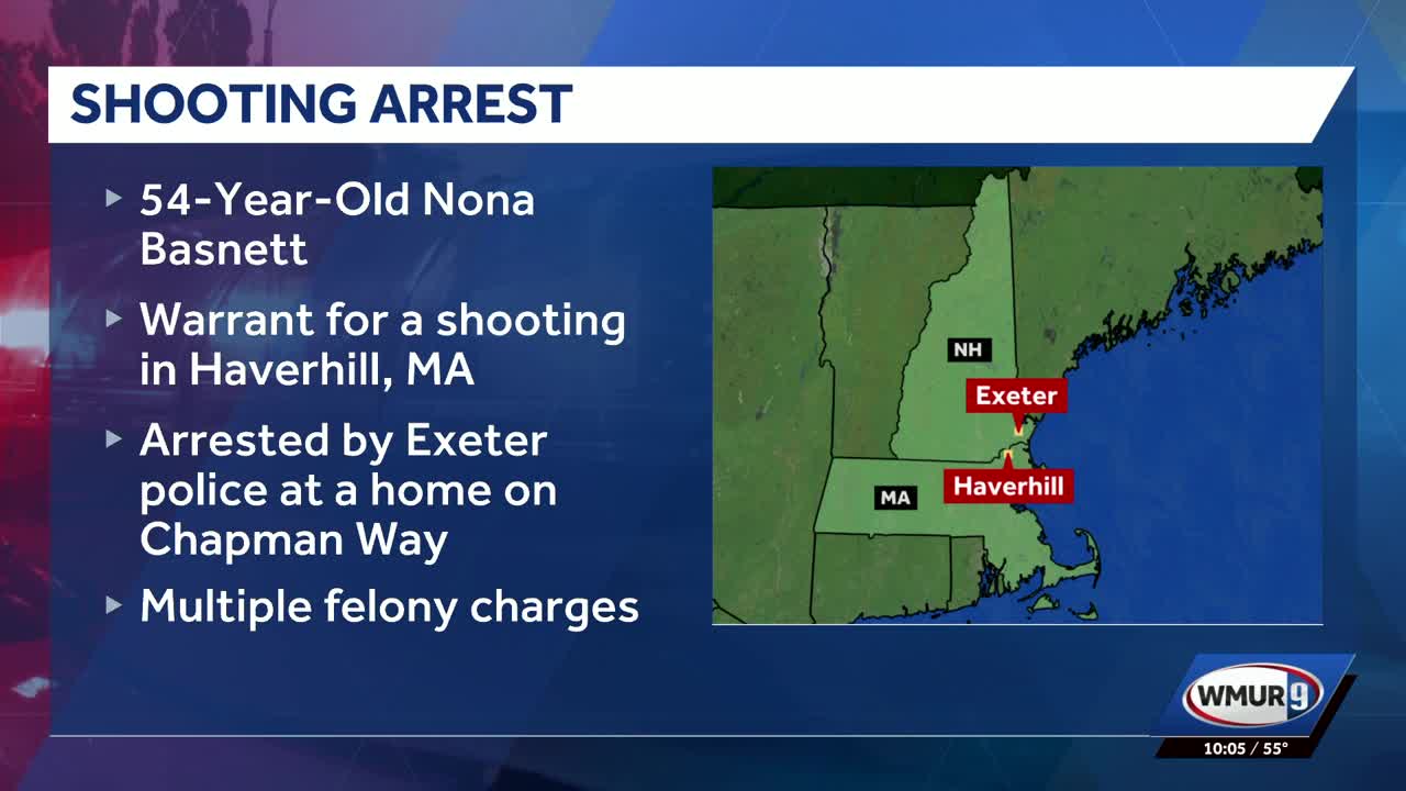 Exeter police arrest suspect wanted in connection to shooting in Mass.
