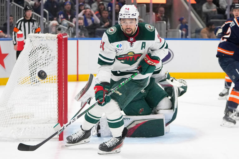 Defenseman Mathew Dumba retiring after 13 NHL seasons with 5 different ...