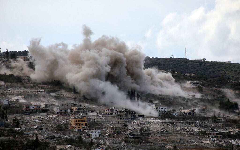 IDF says Lebanon strike targeted Syrian operative who was plotting ...