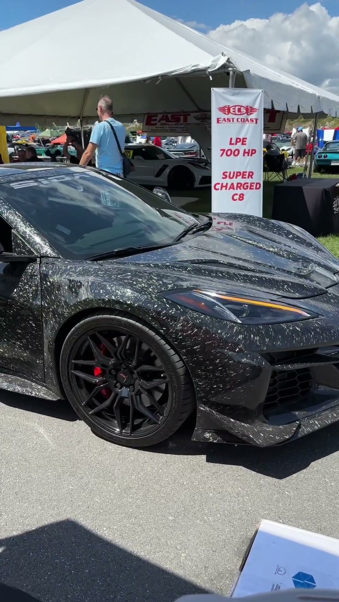 Fully forged carbon fiber C8 Corvette Z06 😮