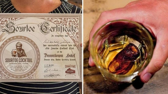 The Canadian drink that people pay to sip comes with an unusual garnish ...