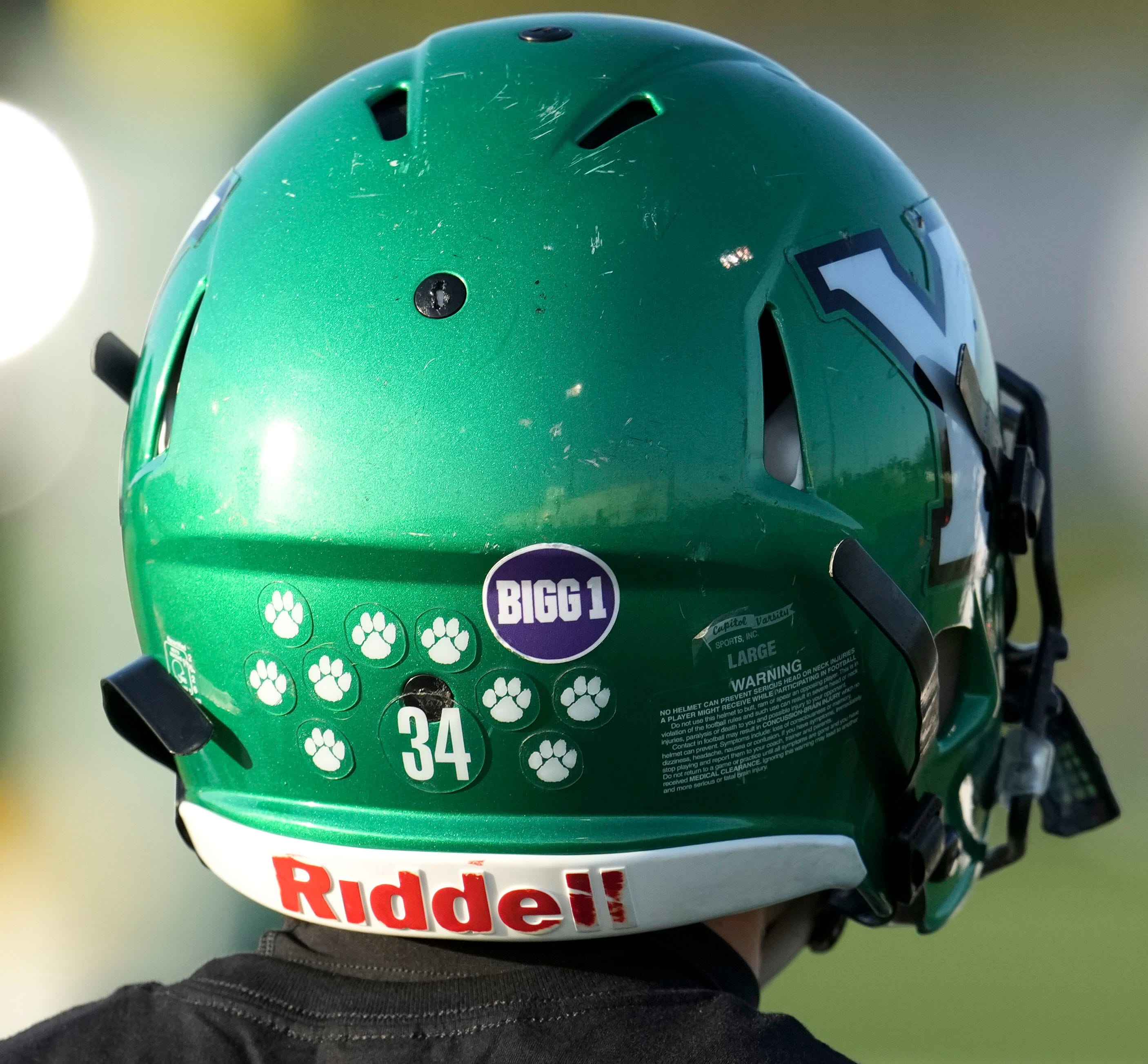 Indiana high school football team honors slain West Virginia commit ...