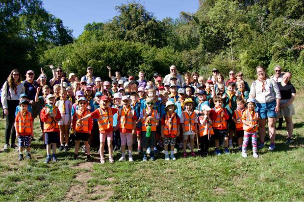 Scouts and volunteers take part in sponsored hike and raise £4,000 for ...