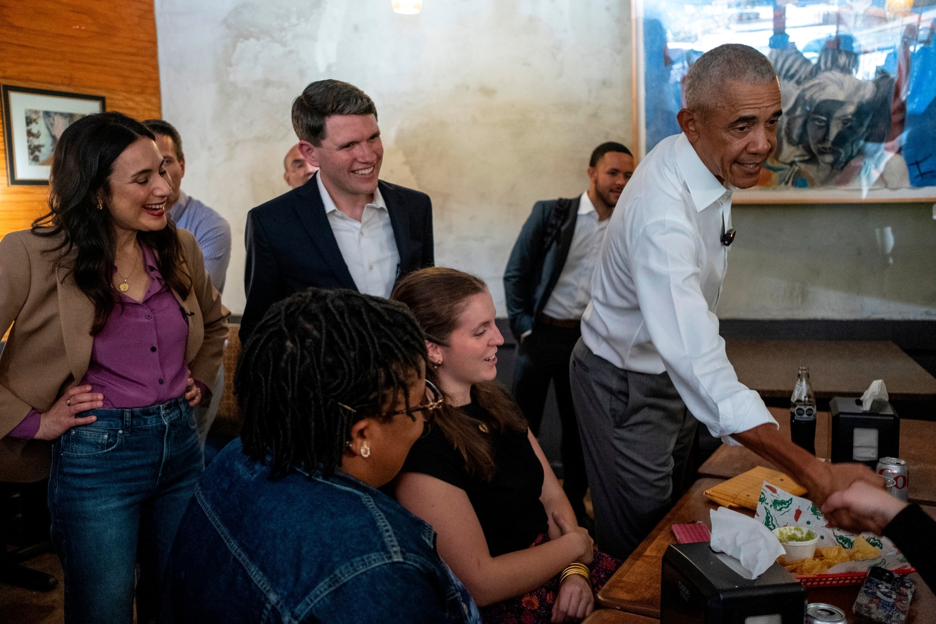 Obama warns donors that races are 'on the razor's edge' as he ramps up ...