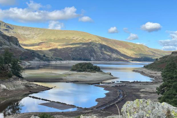 Lost village re-emerges after Haweswater Reservoir levels fall