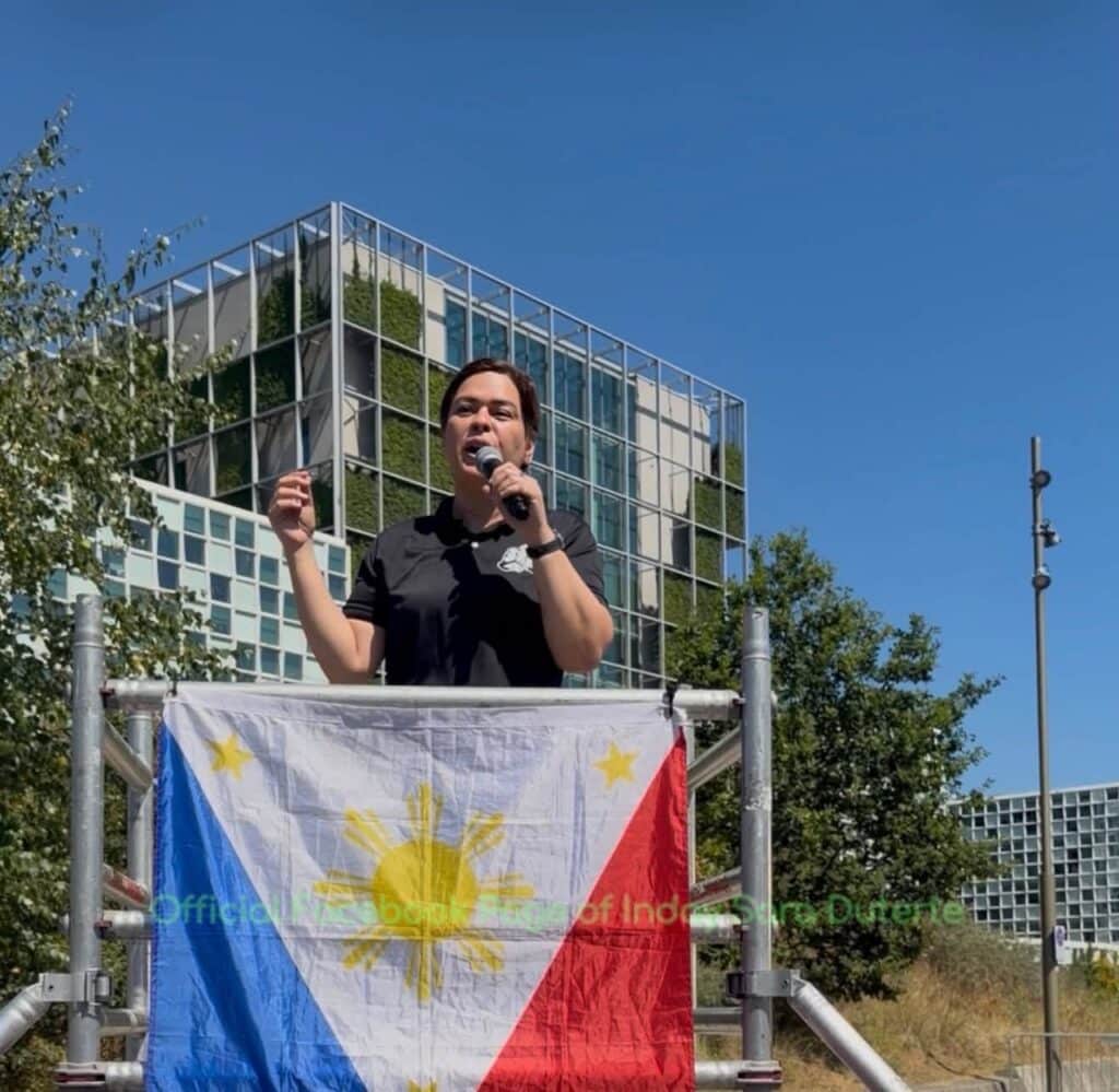 VP Sara thanks 'Free Duterte Now' supporters amid ongoing legal battles
