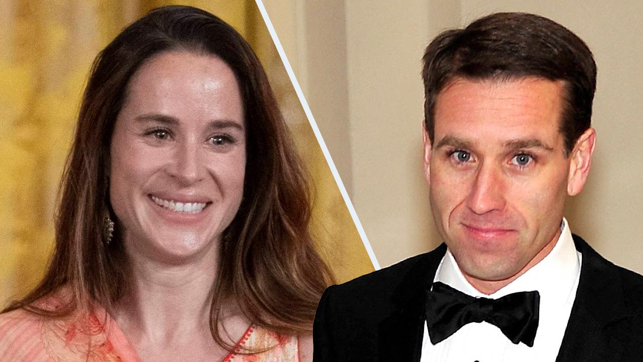 Ashley Biden pays emotional visit to late brother Beau's grave amid dad ...