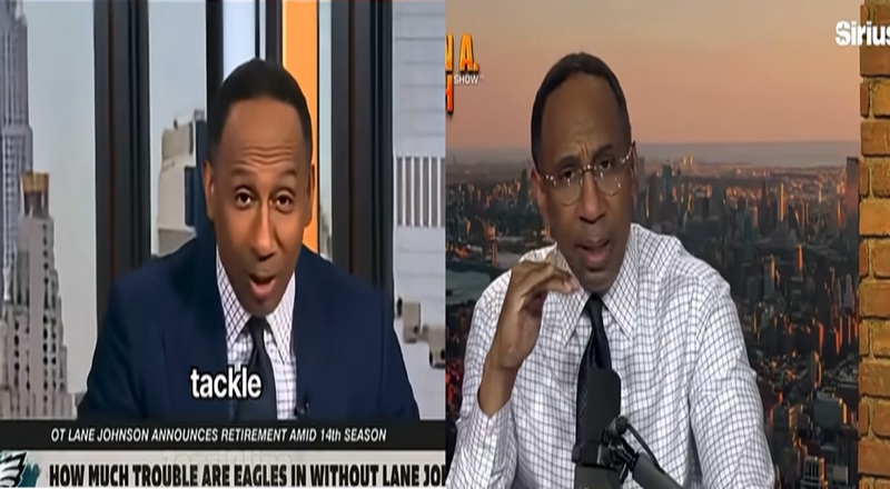 Stephen A Smith apologizes after mocking Lane Johnson’s mental health ...