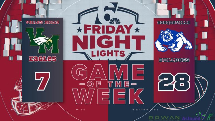 Friday night lights game of the week | Valley Mills vs. Bosqueville