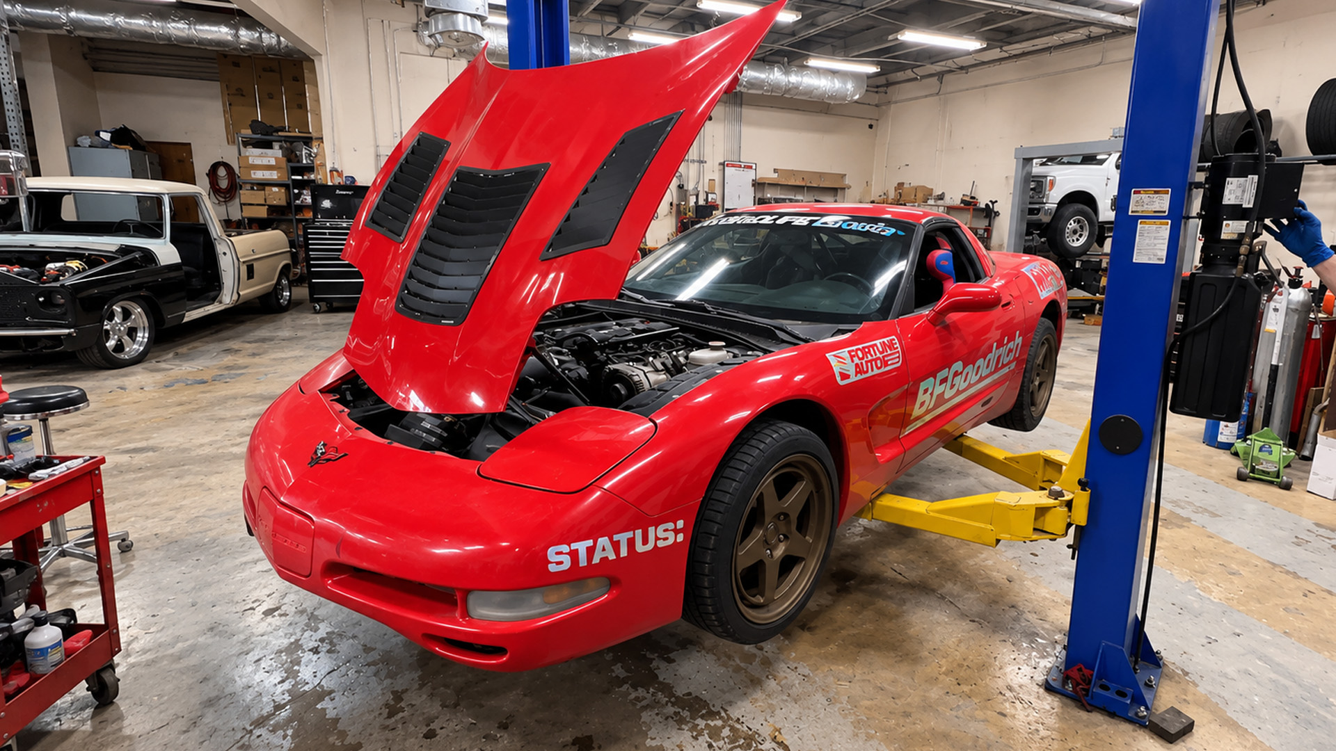 This newly built C5 Corvette engine has to come apart
