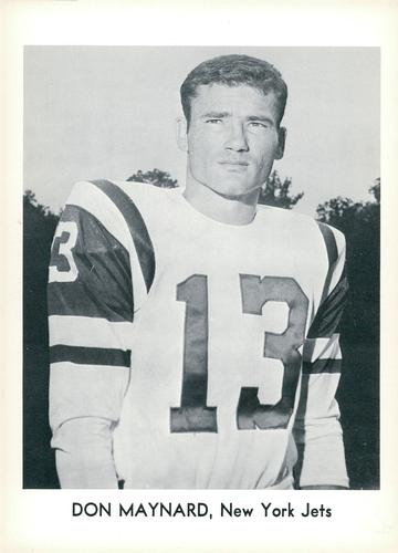 Don Maynard, the Jets’ first-ever signee and a Super Bowl champion ...